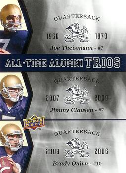 Joe Theismann / Jimmy Clausen / Brady Quinn
