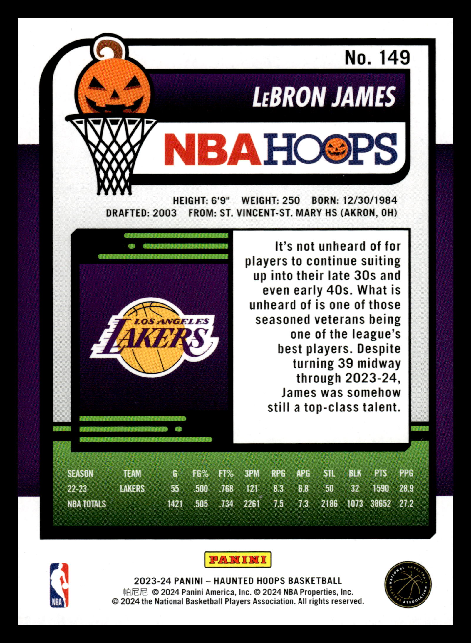 Card back
