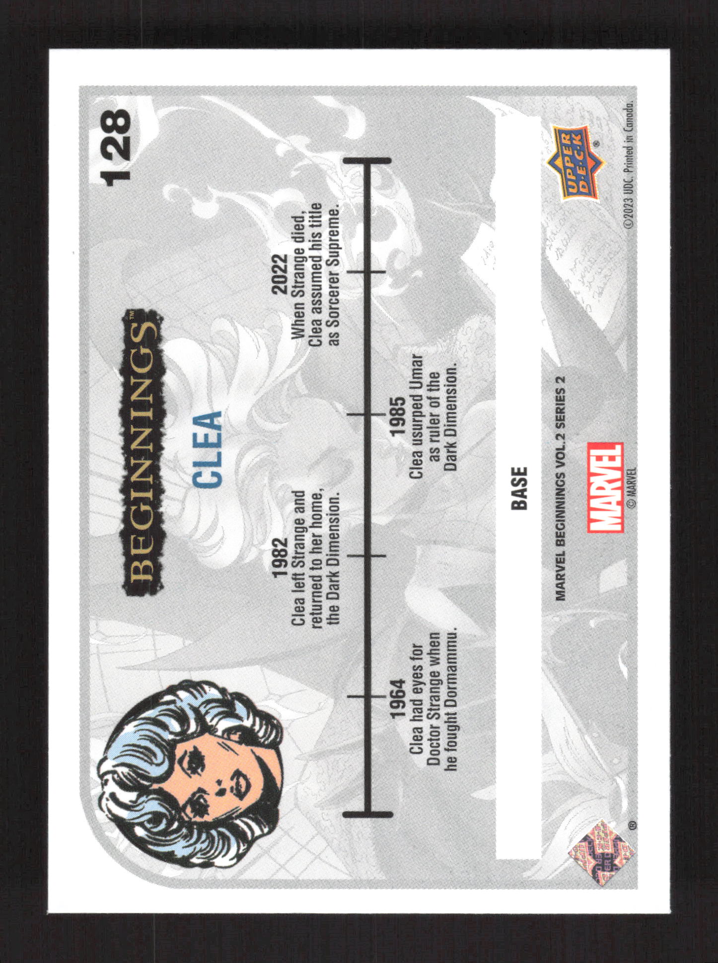 Card back
