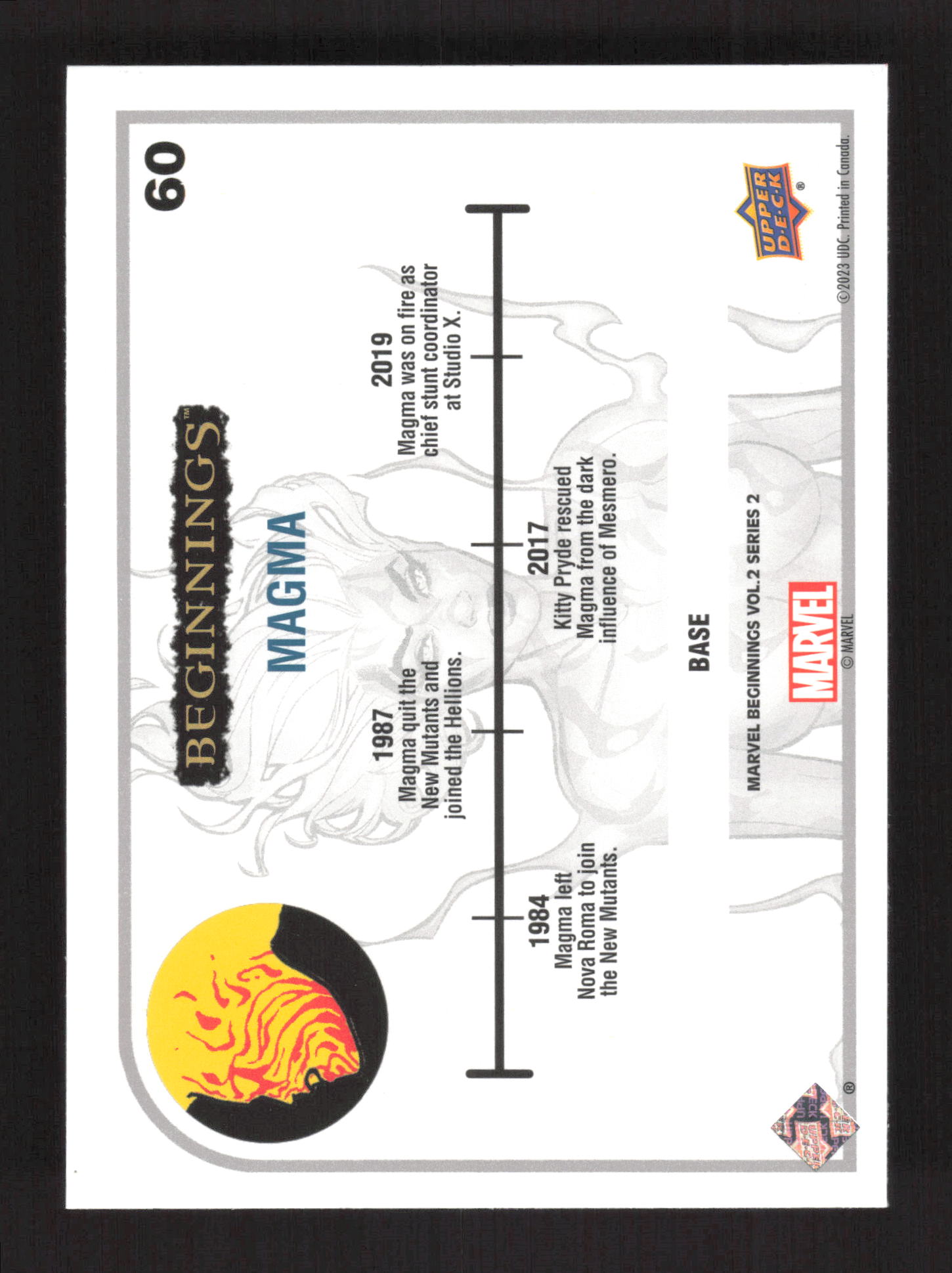 Card back
