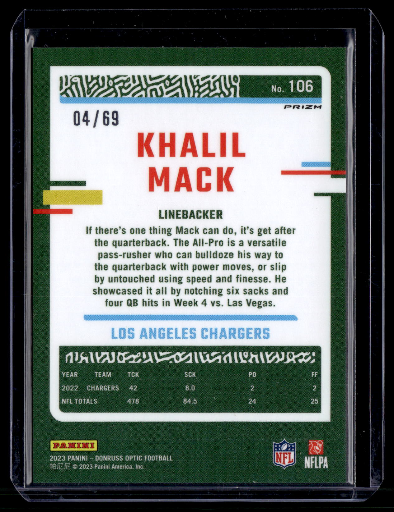 Card back