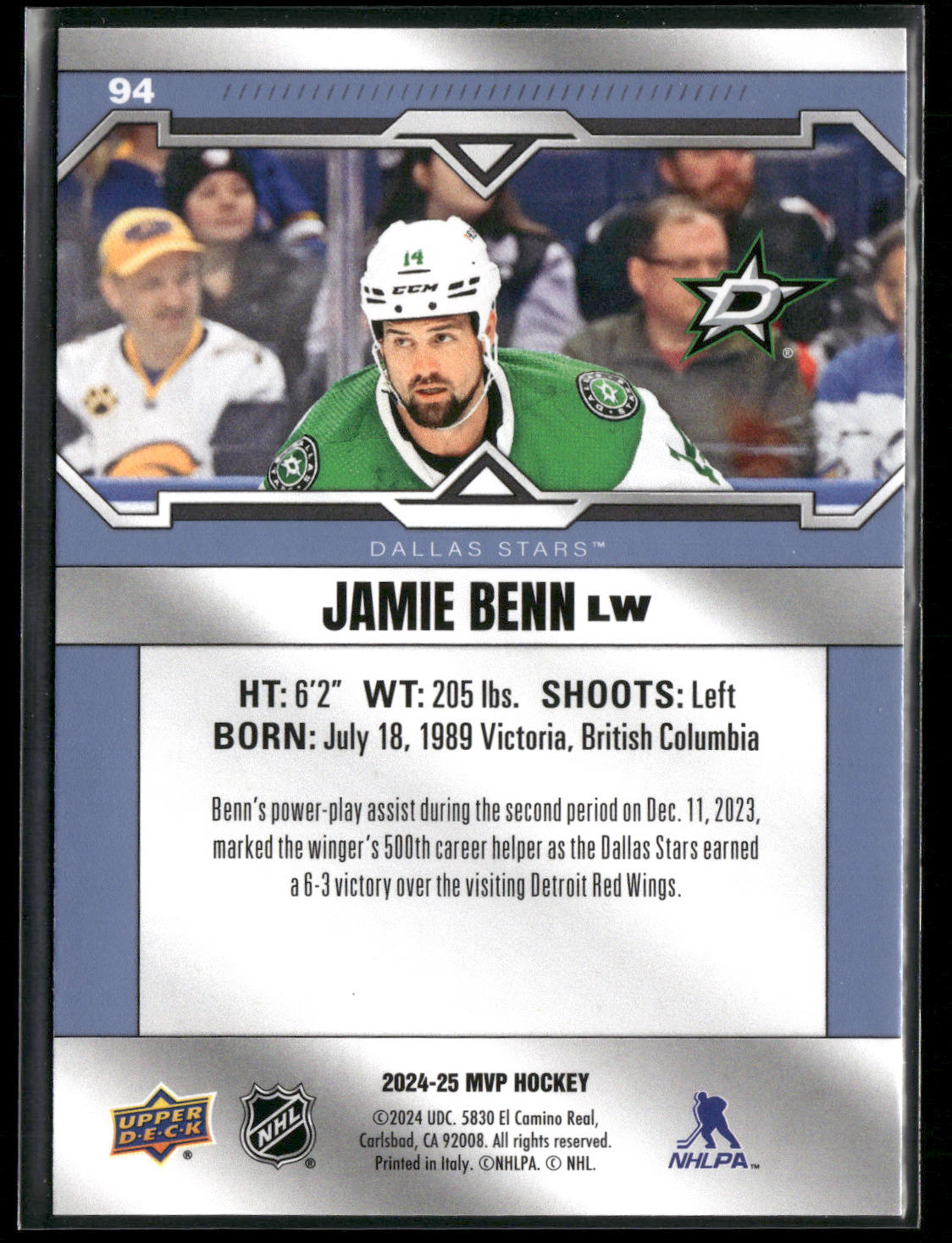 Card back