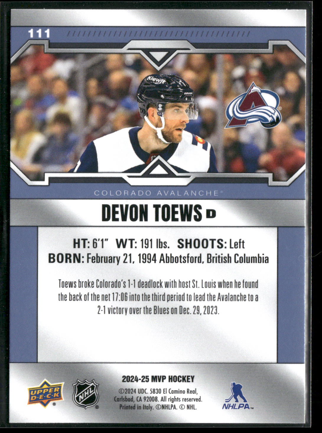 Card back