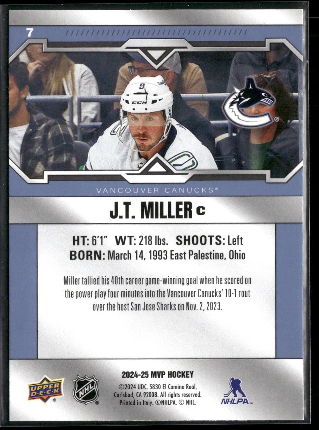 Card back