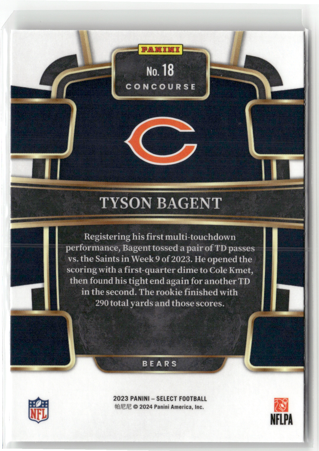 Card back