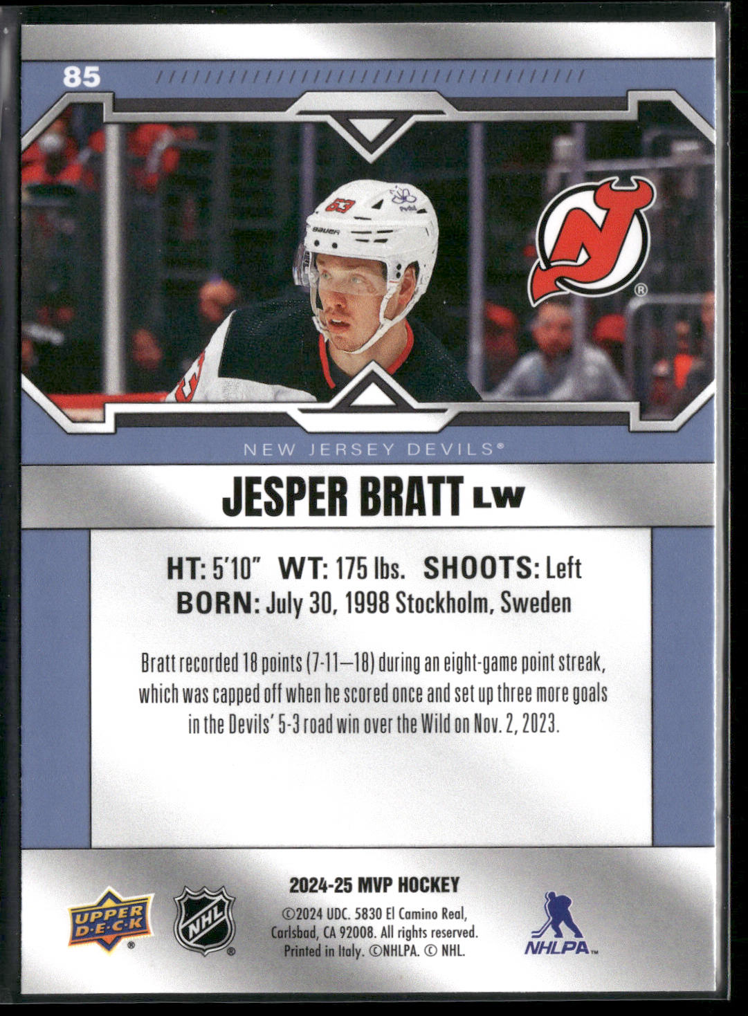 Card back