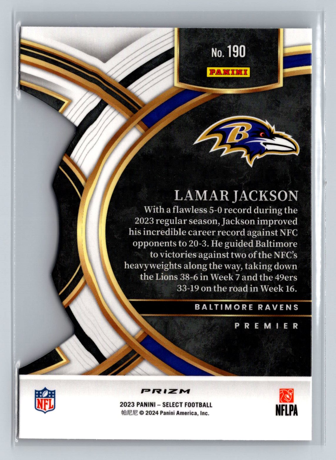 Card back