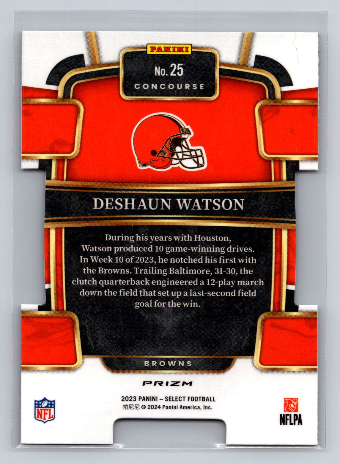 Card back