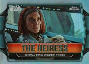 Bo-Katan Brings Grogu for the Ride