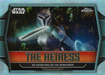 Bo-Katan Wields the Darksaber