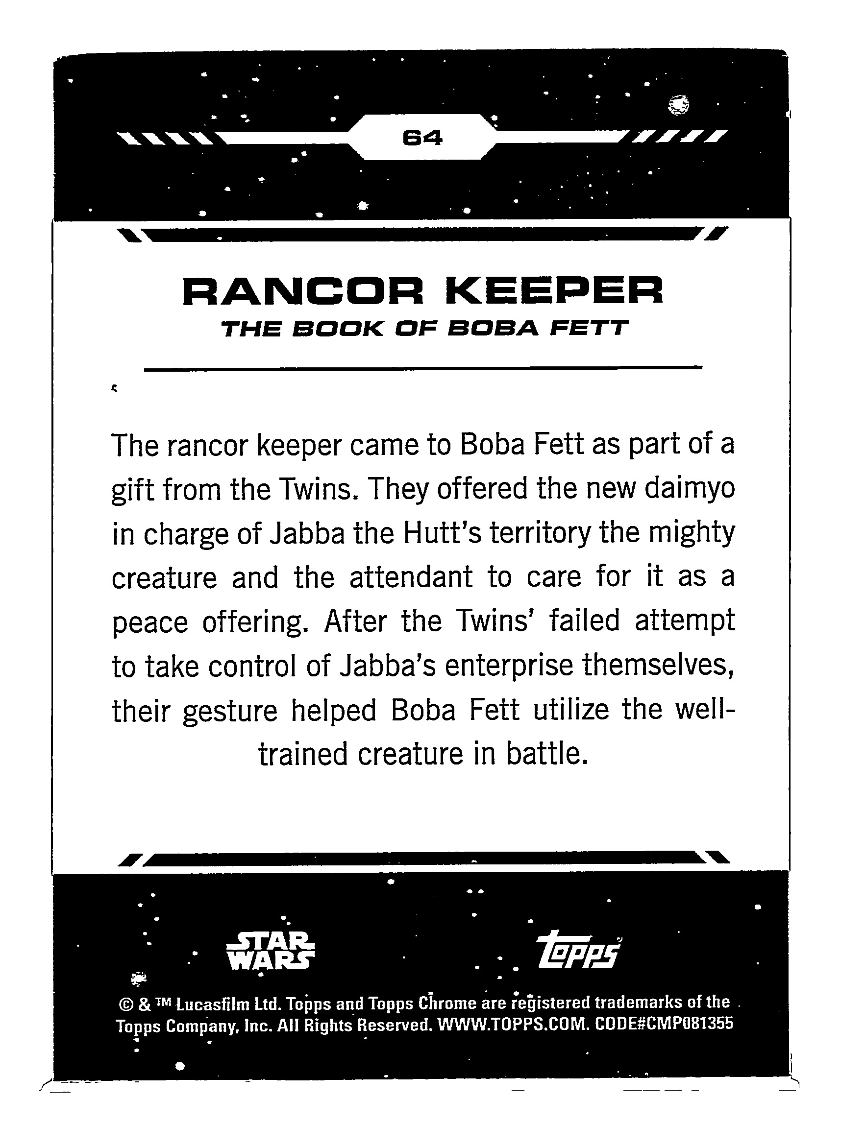 Card back