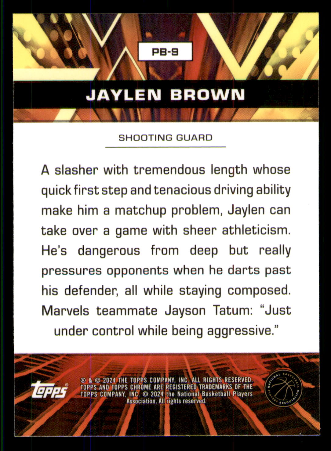 Card back