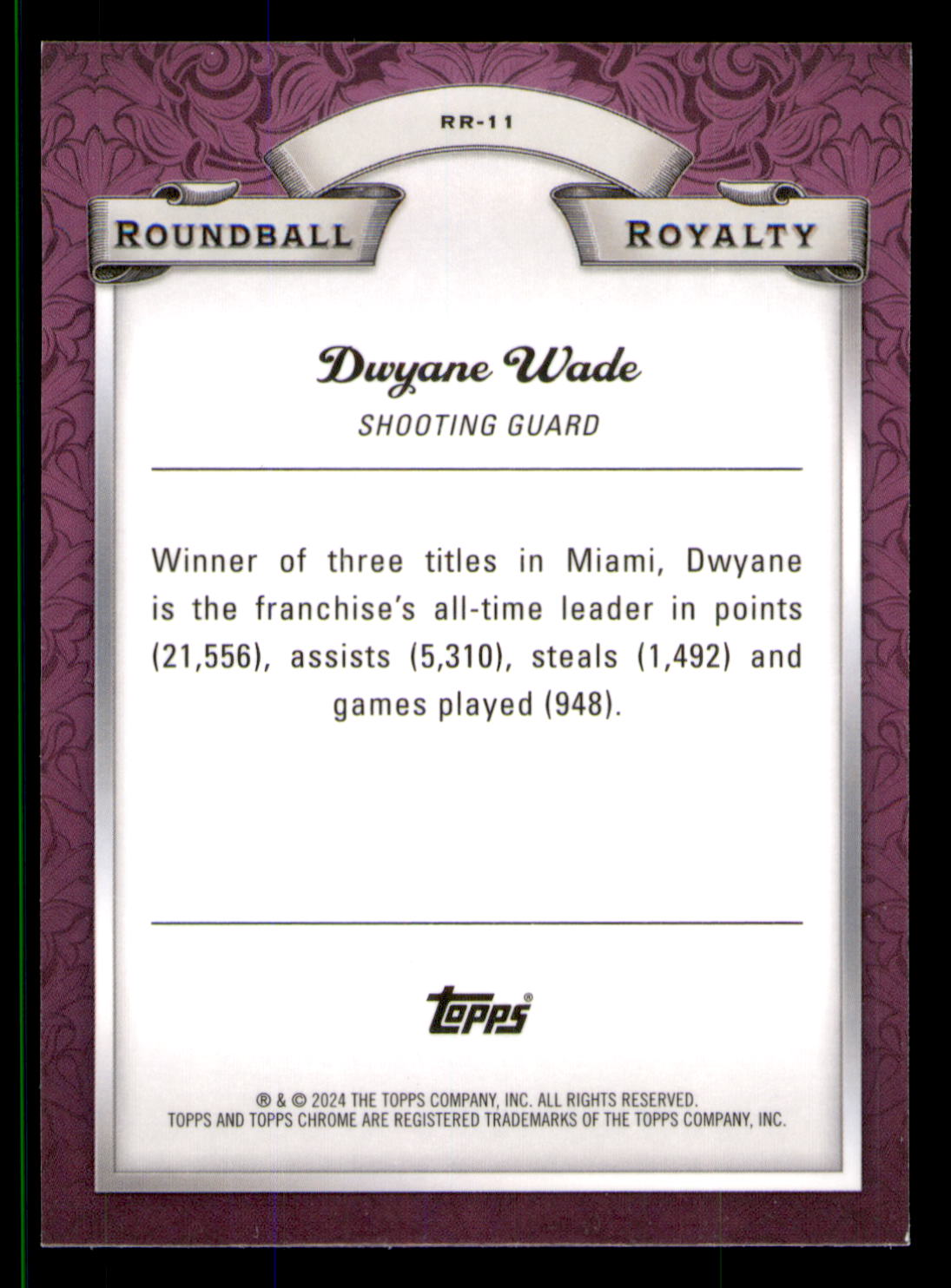 Card back