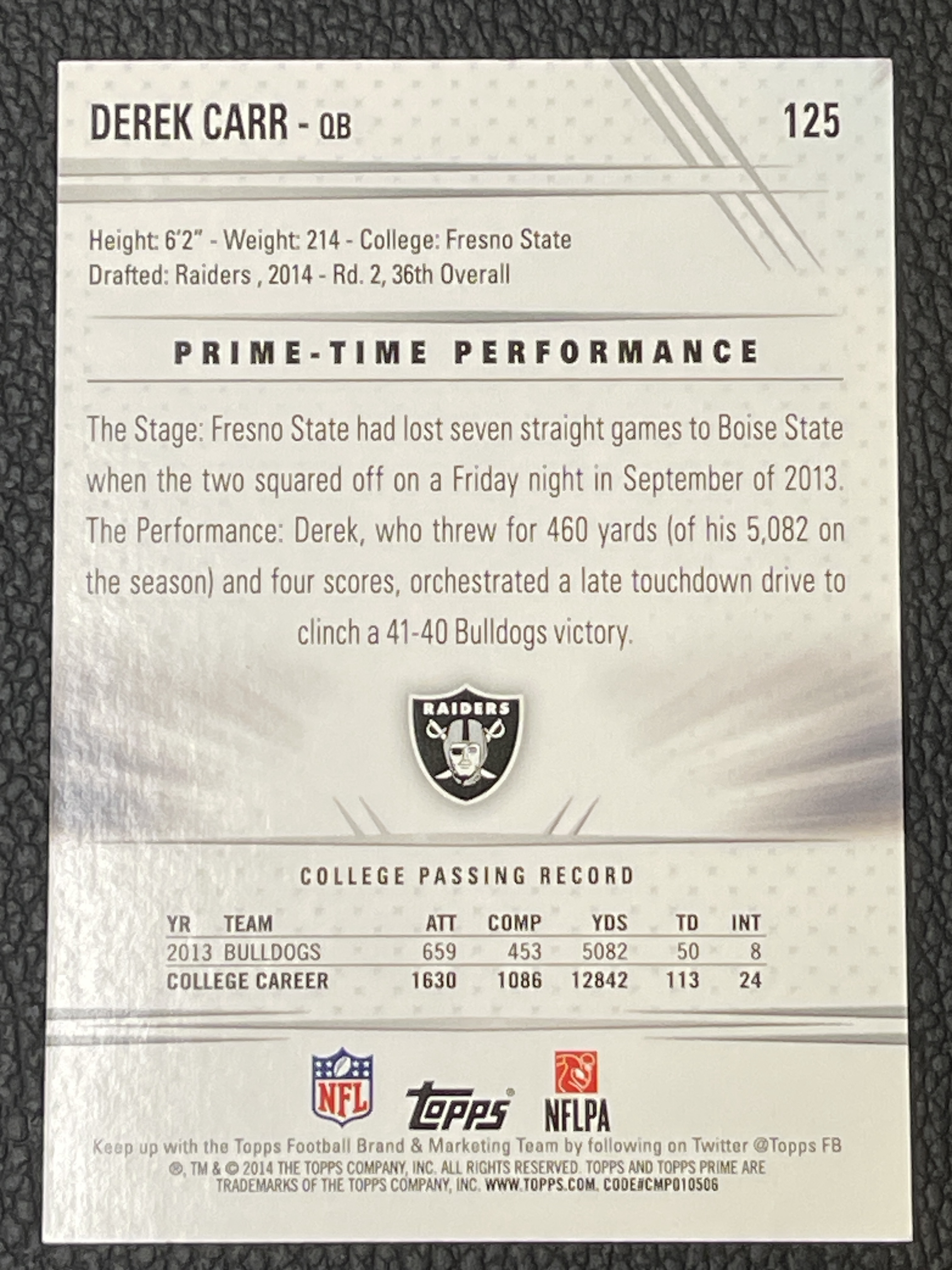 Card back