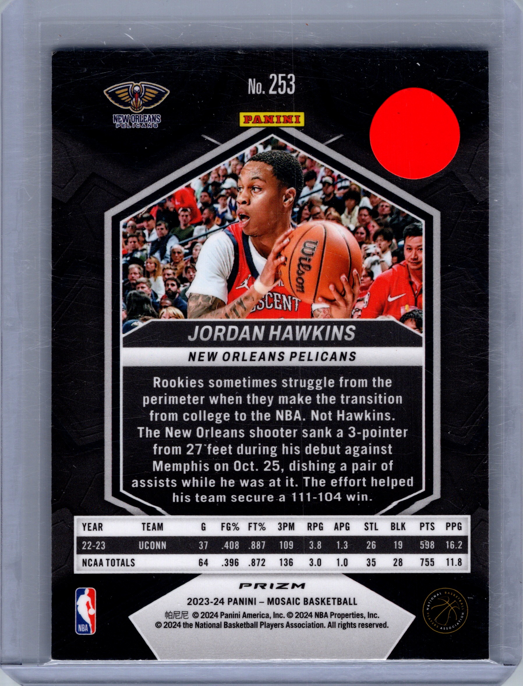 Card back