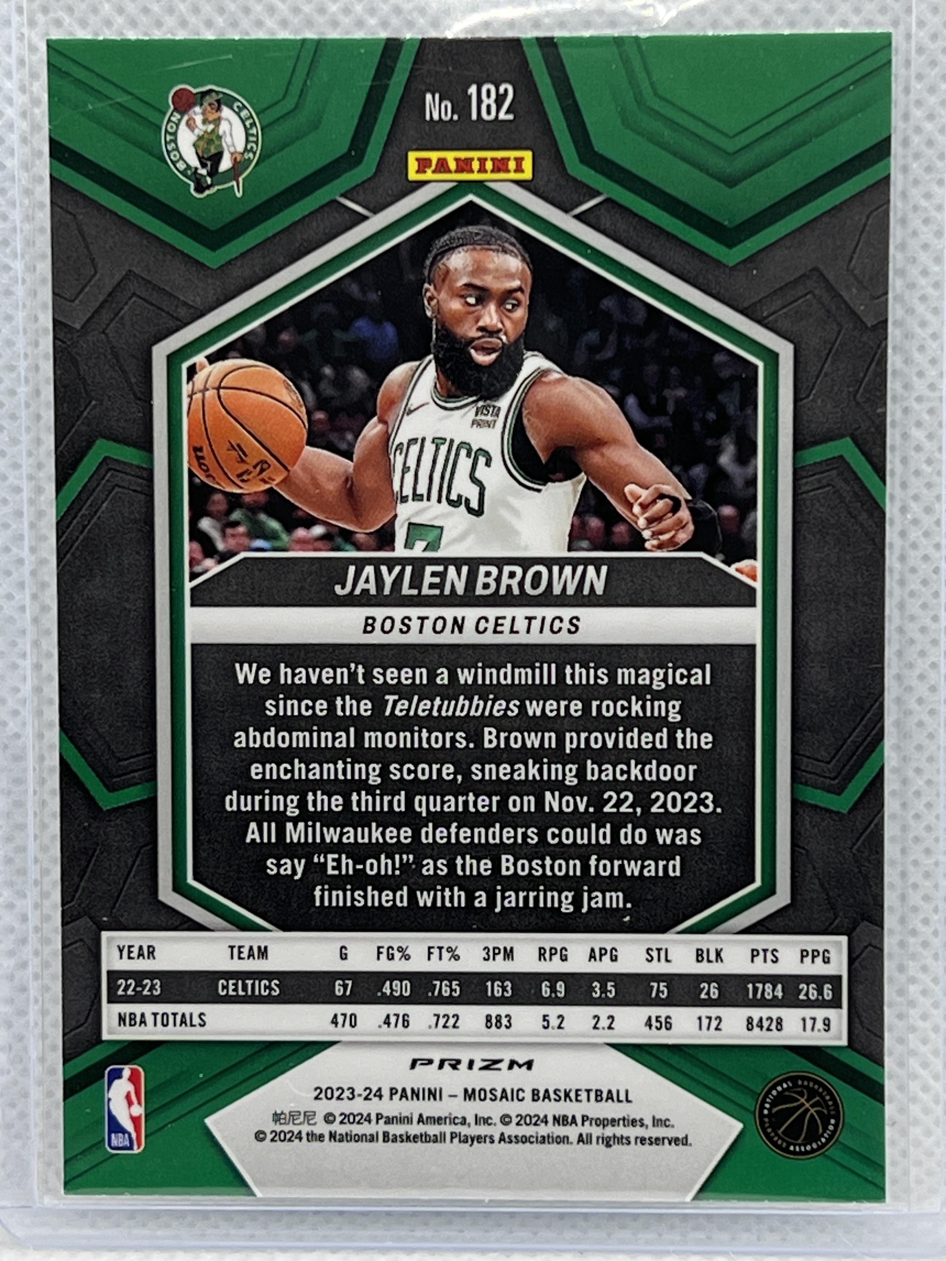 Card back