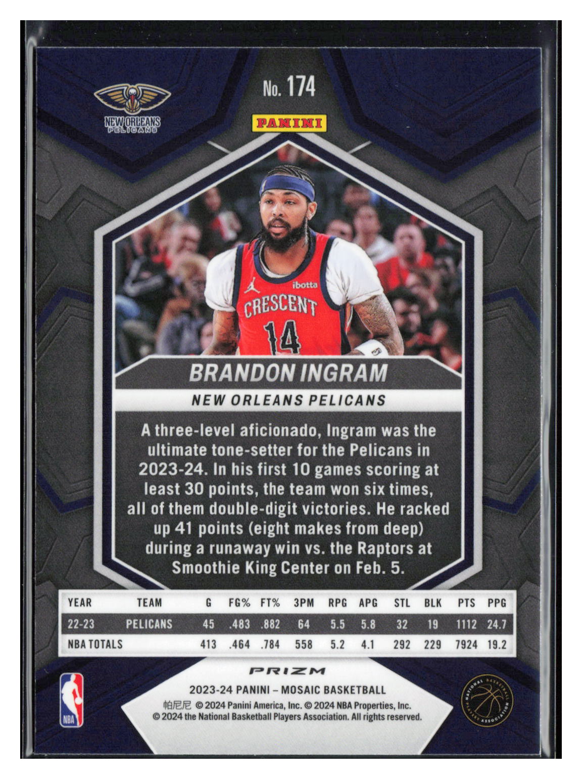 Card back