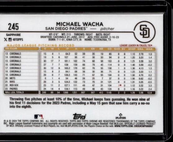 Card back