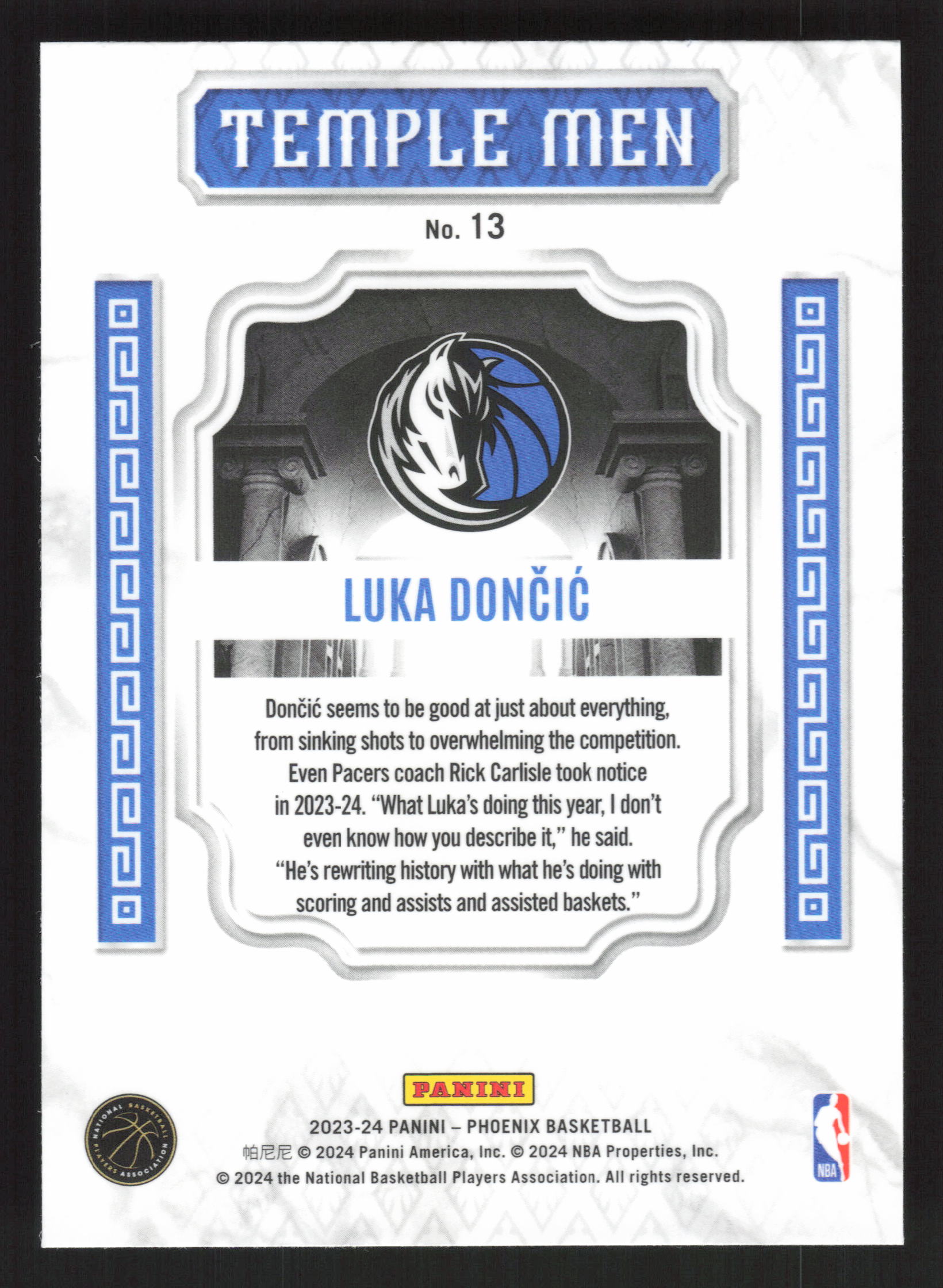 Card back