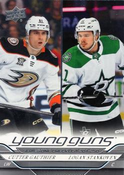 Young Guns Checklist (Cutter Gauthier / Logan Stankoven)