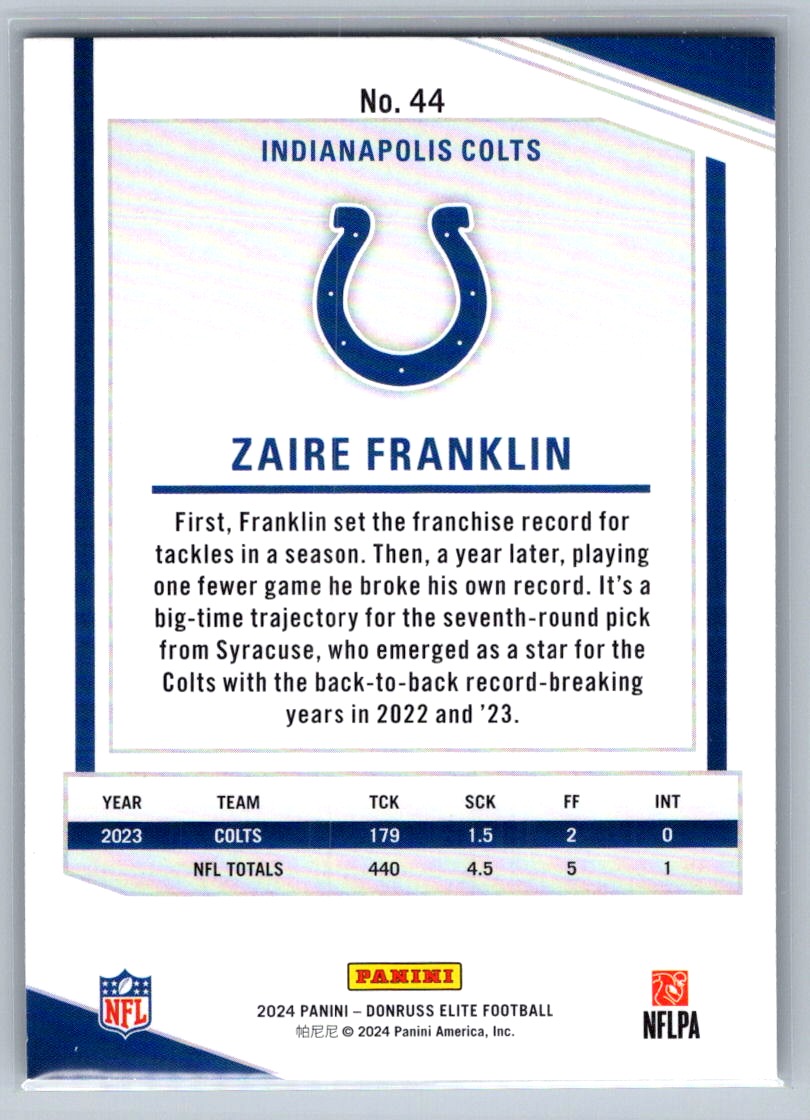 Card back