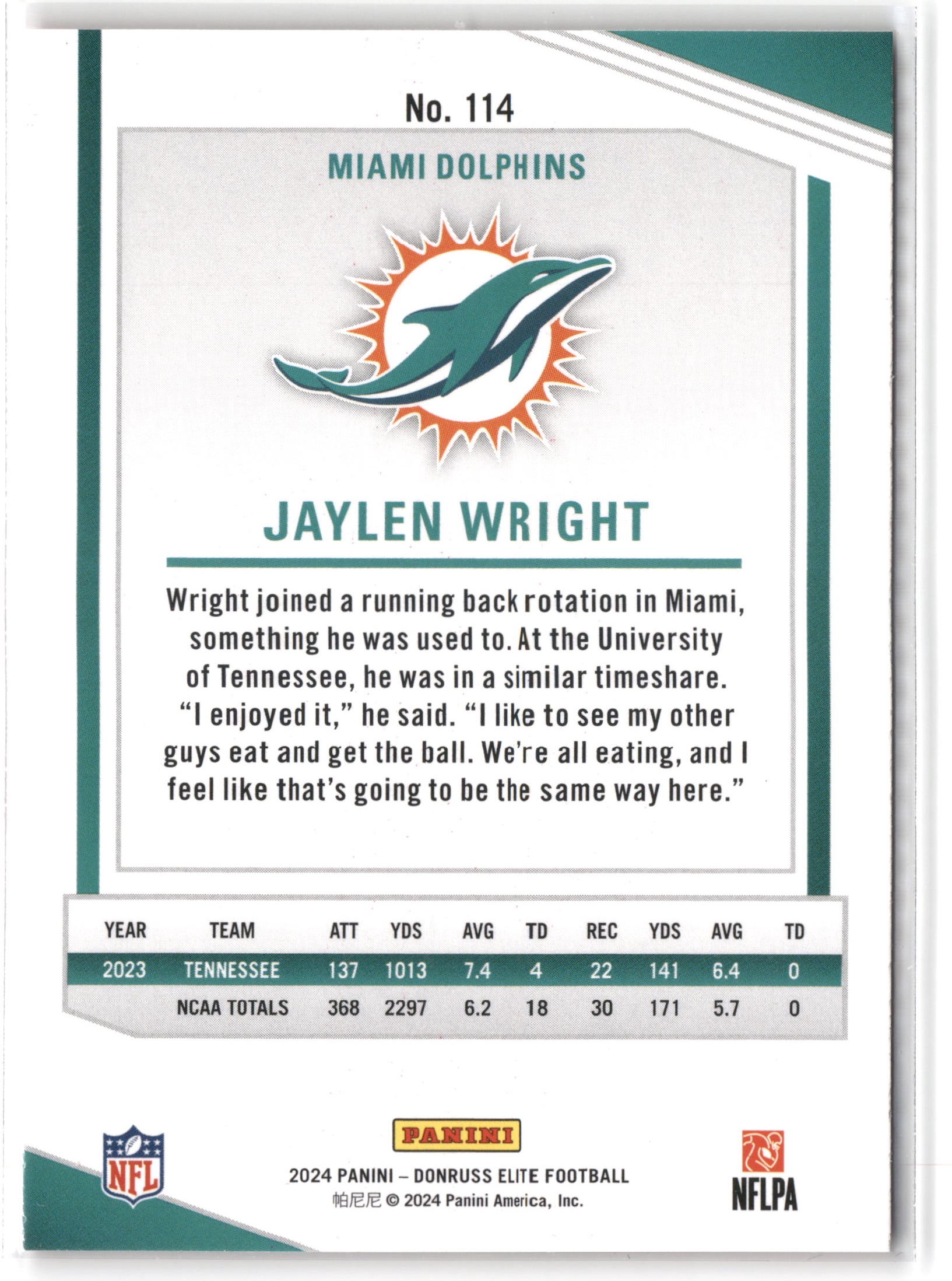Card back