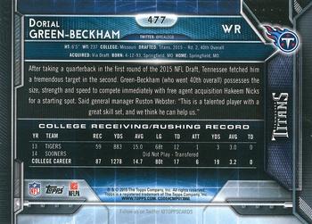 Card back