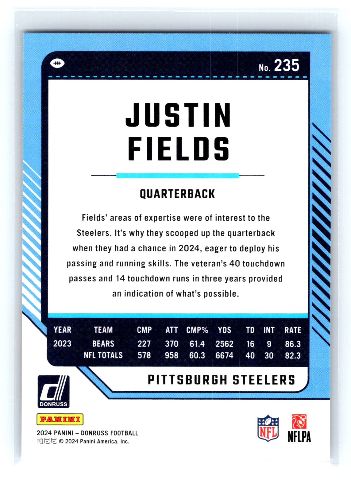 Card back