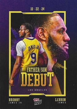 Bronny James Jr. / LeBron James PR74453