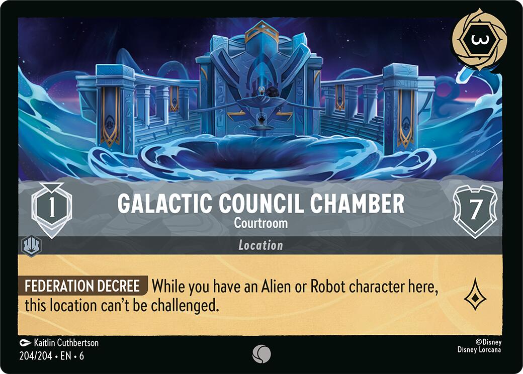 Galactic Council Chamber