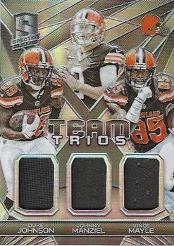 Duke Johnson / Johnny Manziel / Vince Mayle