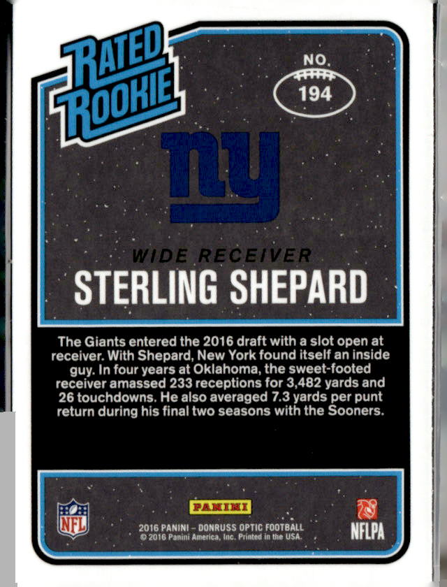 Card back