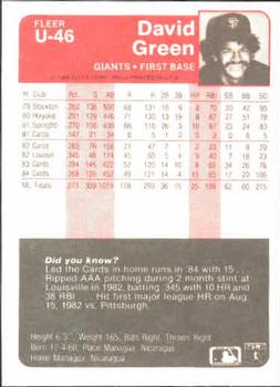 Card back