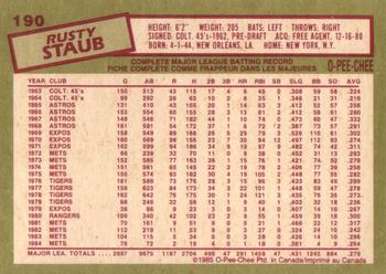 Card back
