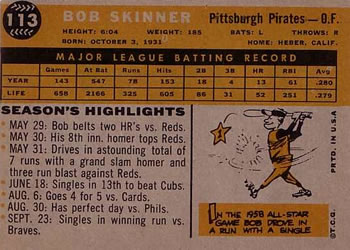 Card back