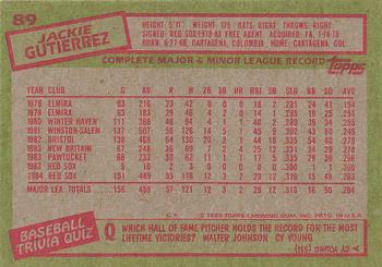 Card back