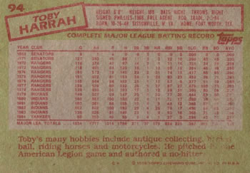 Card back