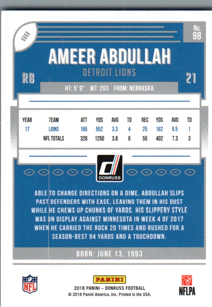 Card back
