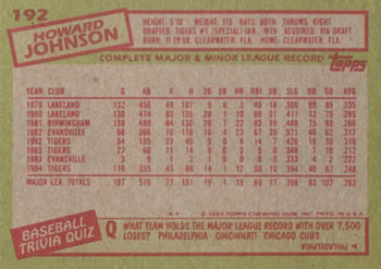 Card back