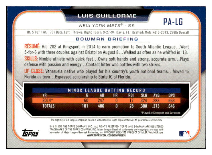 Card back