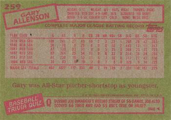 Card back