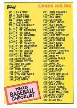 #377 Checklist: 265-396