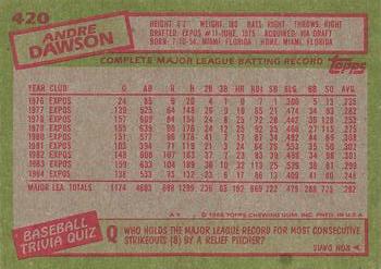 Card back