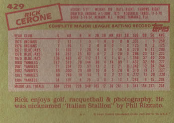 Card back