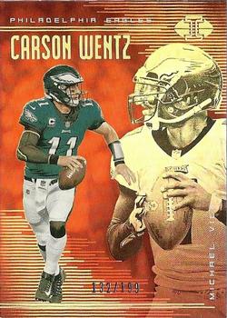 Carson Wentz / Michael Vick SN199