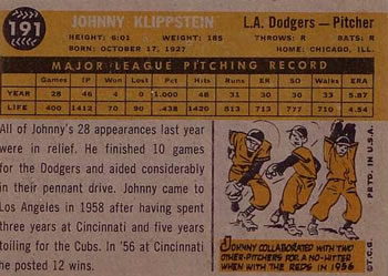 Card back