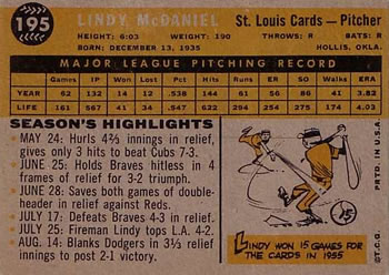 Card back