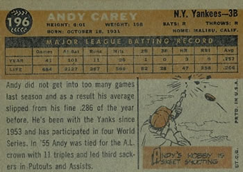 Card back