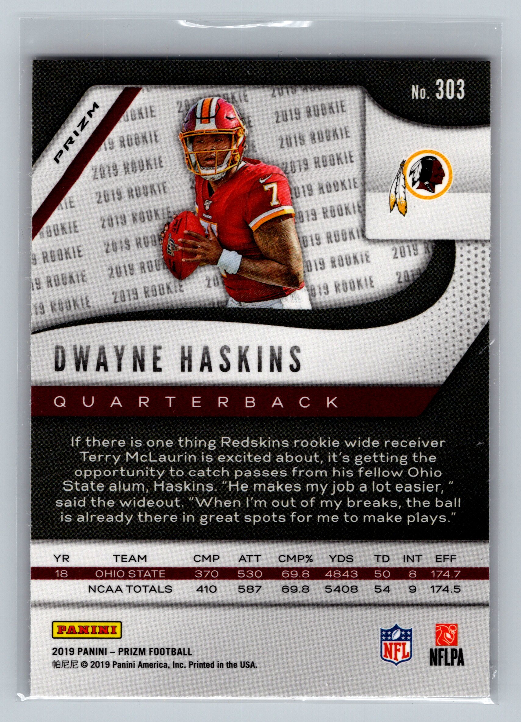Card back
