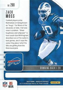 Zack Moss